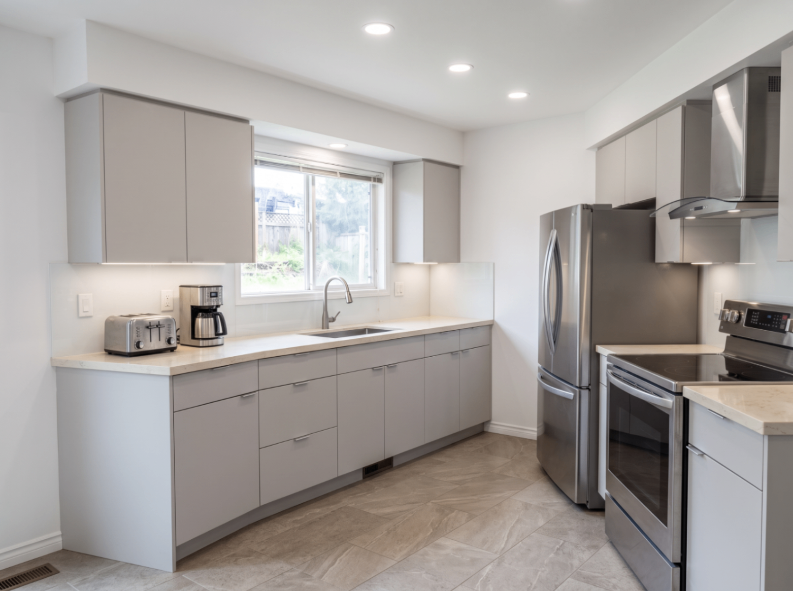Rénovation virtuelle — photo immobilière après transformation par le Studio Vizora