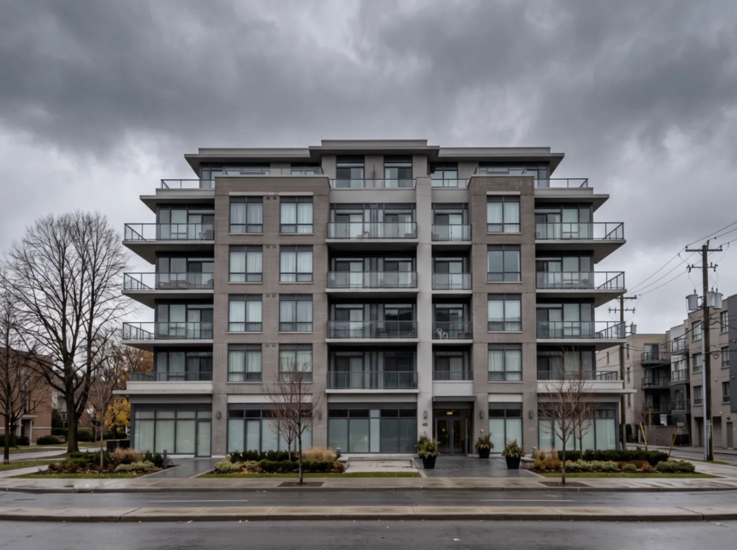 Photo immobilière avant amélioration IA — Ciel dégagé
